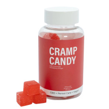 OEM Vegan sweet tooth pain relief 25mg CBD gummies bear for menstrual cramp
